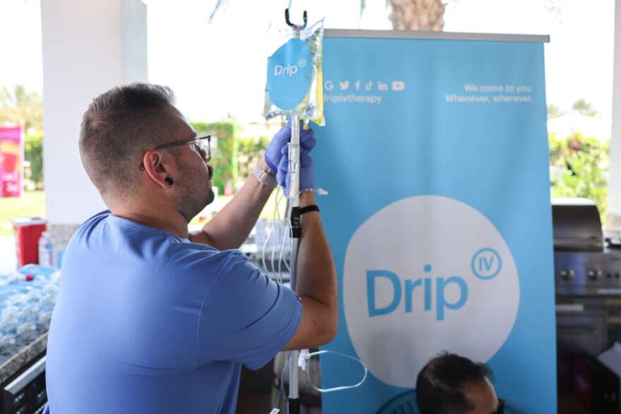 A general view of atmosphere during 'Sonic Desert' presented by Coca-Cola Spiced and Topo Chico in partnership with BPM Music on April 13, 2024 in Thermal, California. (Randy Shropshire/Getty Images for Sonic Desert)
