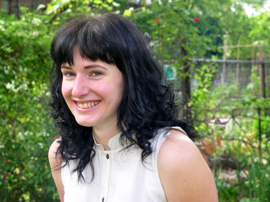 A portrait of the SNAP cookbook author, Leanne Brown.