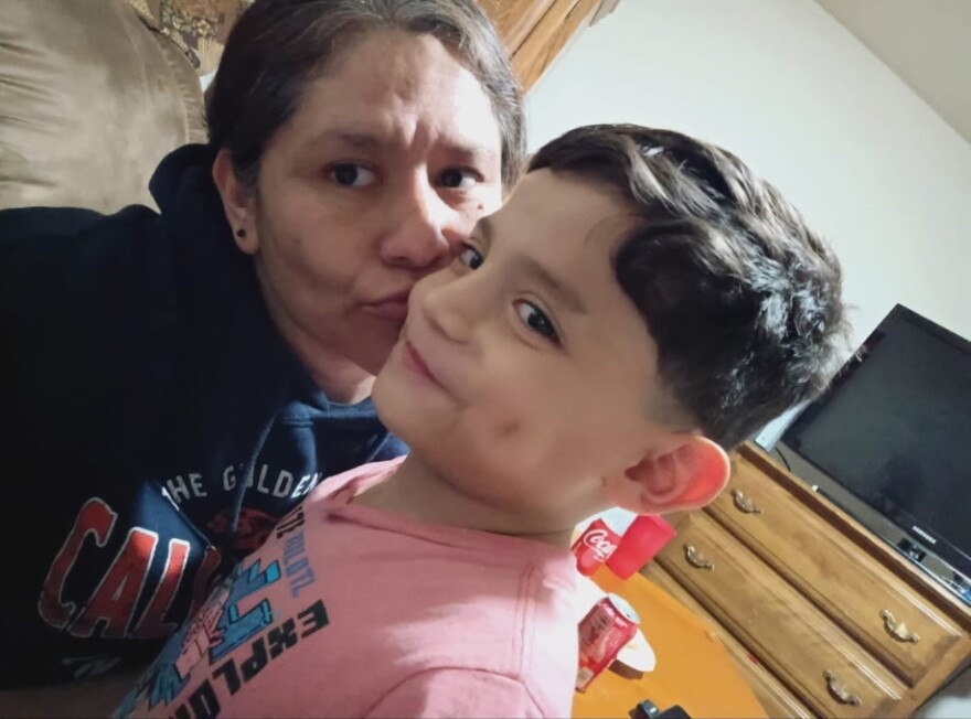 Sonia Espinoza Arriaga and Matias Espinoza Arriaga.