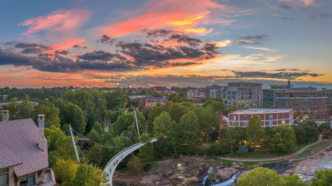 Photo of Greenville, South Carolina.
