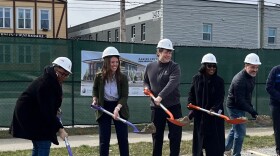 Groundbreaking for the new Damien Center on the Near Eastside.