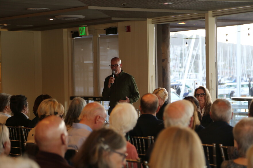 Candidates for Sausalito's City Council debating at a forum held Sept. 30
