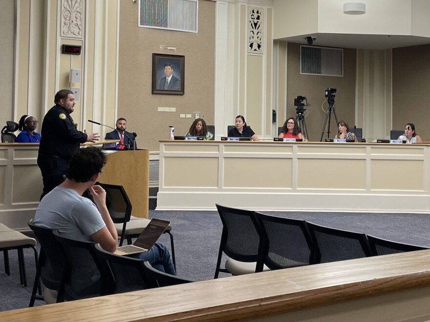 Major Matt LeMonds Explains the HIV Testing Program to Lexington City Council 07-09-24