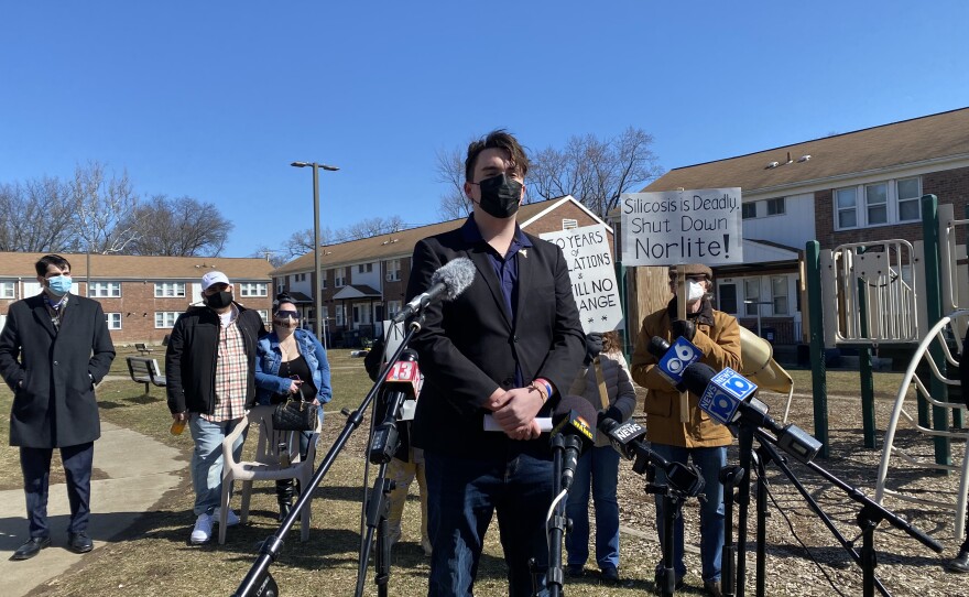 Environmental activist Joe Ritchie was born and raised in what he calls “the shadow of the Norlite plant” in the Saratoga Sites public housing neighborhood in Cohoes