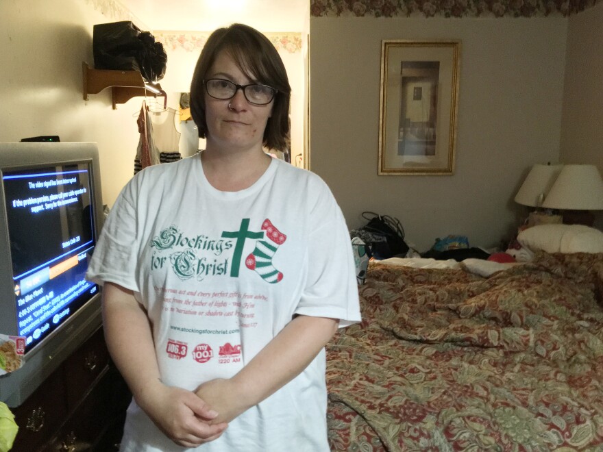 Shannon Cronin and her three children have lived at extended stay motels in Branson for the last six years.