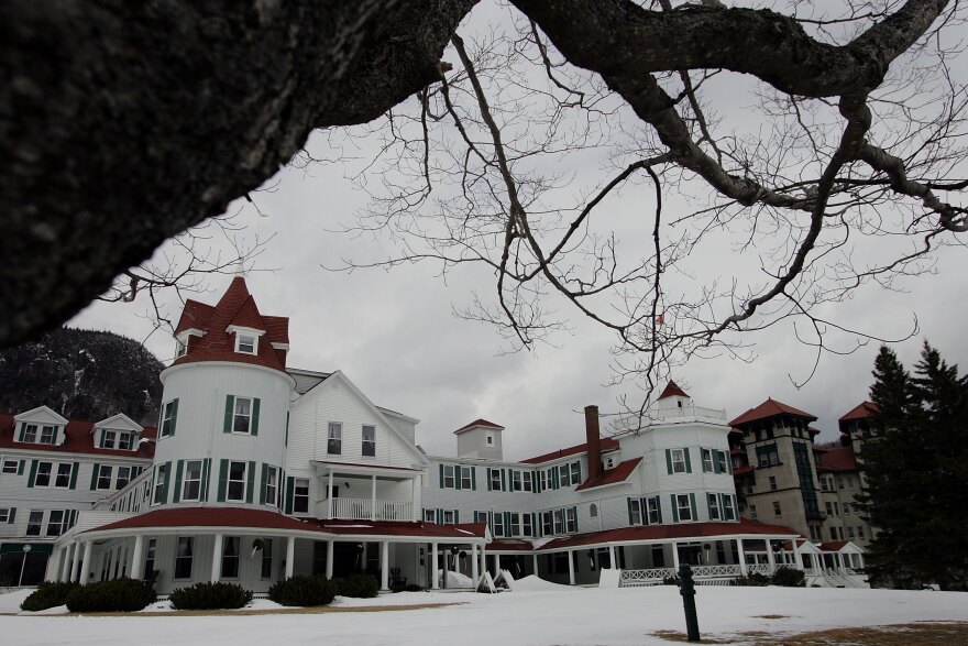 The now-shuttered Balsams Grand Resort Hotel, originally opened as the Dix House just after the Civil War but bought and renamed by inventor and industrialist Henry S. Hale in 1895, is shown March 24, 2006, in Dixville Notch, N.H.