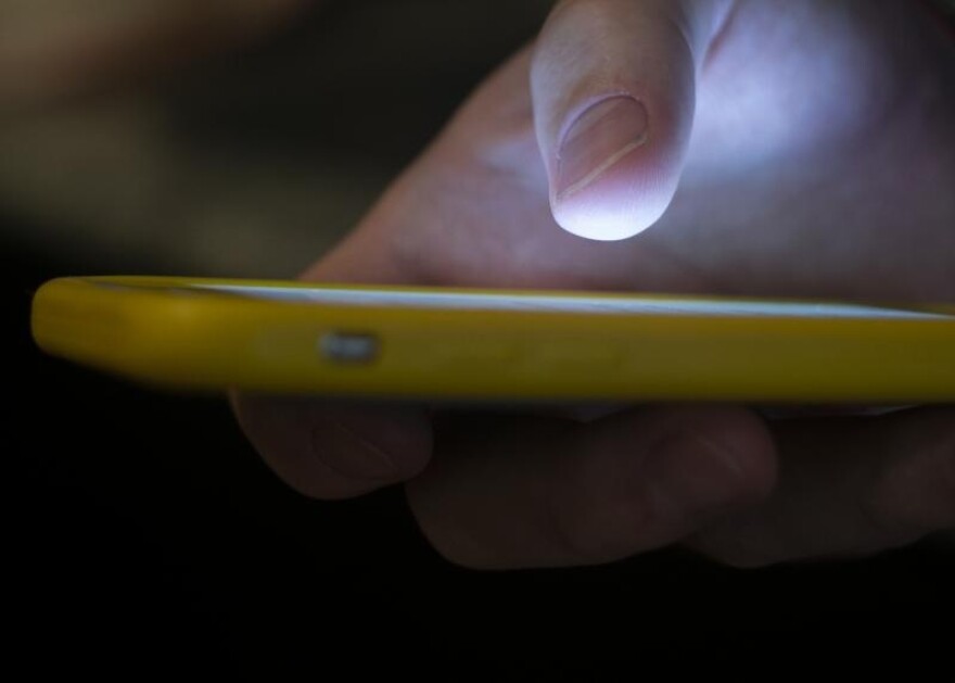 Officials are lauding the success of the 988 Suicide and Crisis Lifeline, which debuted in July 2022. (AP Photo/Jenny Kane, File)