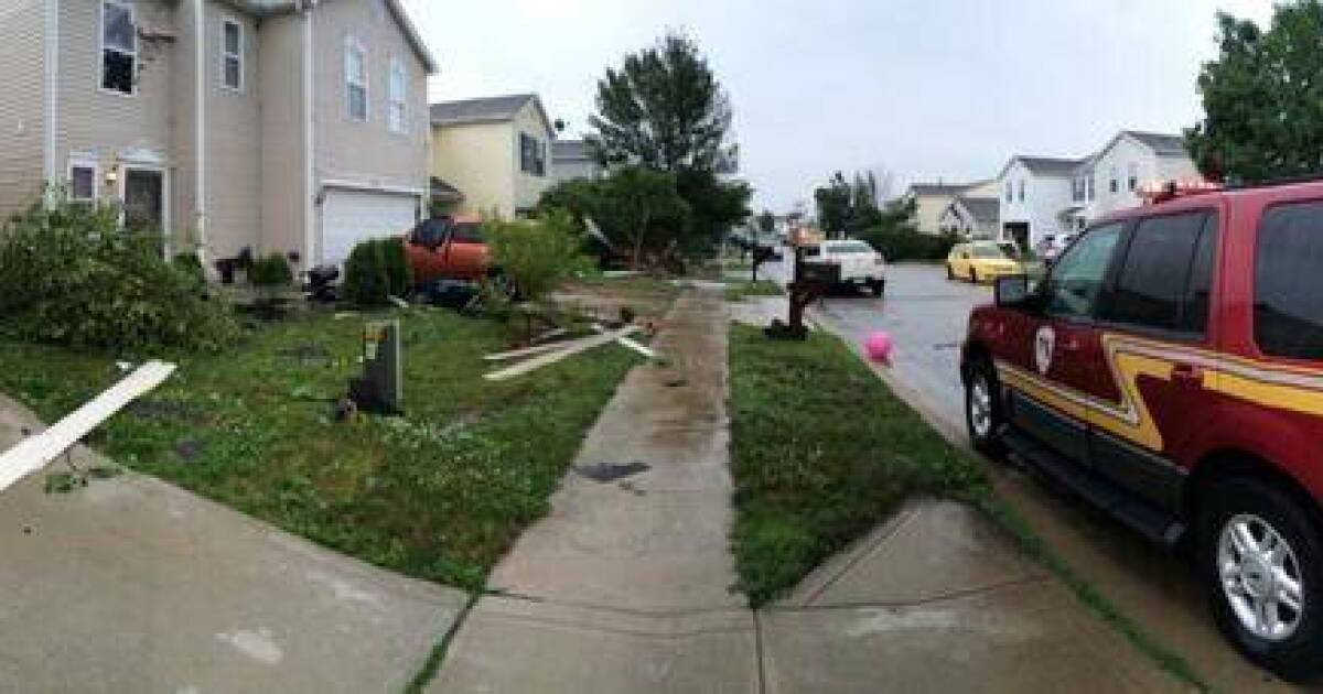 Damage, But No Injuries, As Tornado Touches Down