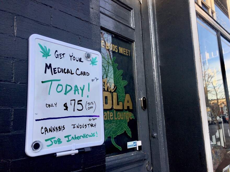 Major health systems have shied away from certifying medical marijuana patients, but pop-up clinics can certify dozens of patients a day.