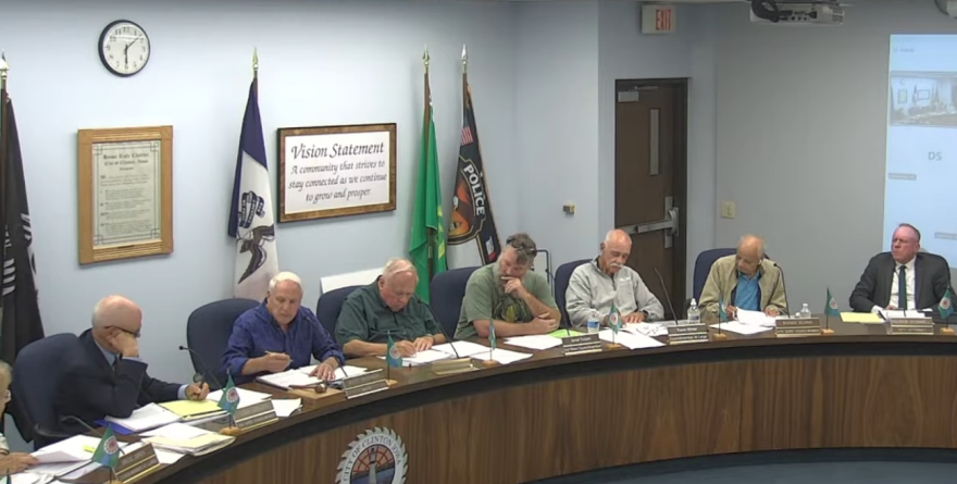 The Clinton Plan Commission discussed the proposed data center ordinance at its meeting Aug. 5, 2026.