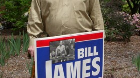 Mecklenburg Republican Commissioner Bill James lost his re-election bid Tuesday.