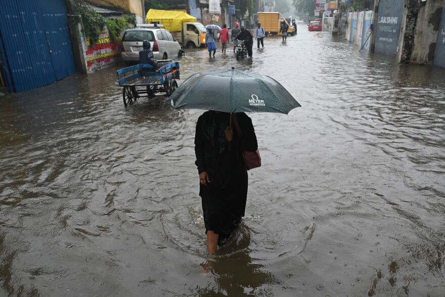 INDIA-WEATHER-MONSOON-RAIN