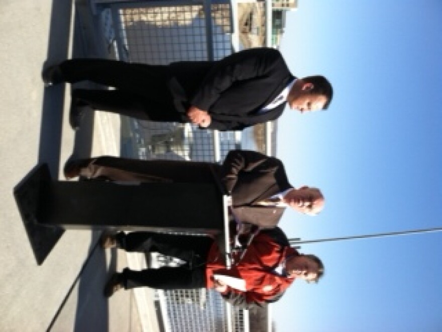 Mayor Jim Suttle, Papio-Missouri River NRD General Manager John Winkler, and Gordon Andersen of Omaha Public Works announced the partnership at a Friday news conference.