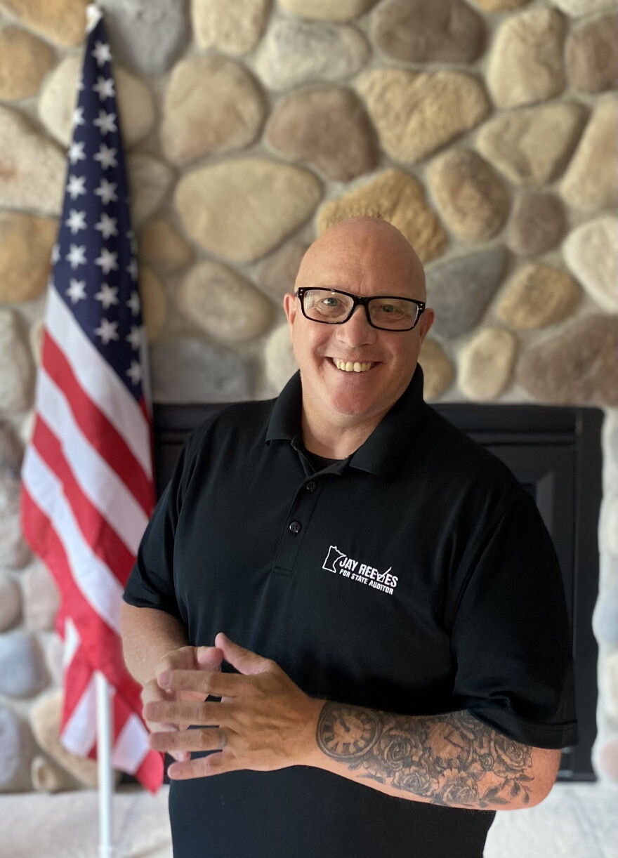 Jay Reeves is running for Minnesota state auditor in the 2026 election.