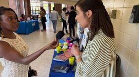 ASU Communication Student Tiffany McCurdy interviews Power South Energy Cooperative Representative