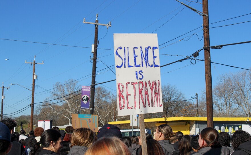 The MLK march is an opportunity for people to practice MLK's nonviolent act of protest.