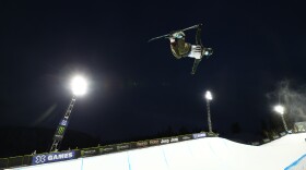 X Games ski SuperPipe winner David Wise competes in the event on Jan. 29 at Buttermilk. Wise now has five gold medals in the discipline.
