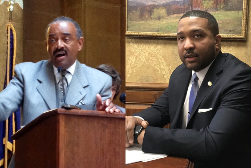 Rep. Vernon Smith (left) and Sen. Eddie Melton (right) have called for an end to the state’s contract with the emergency management firm running Gary schools.
