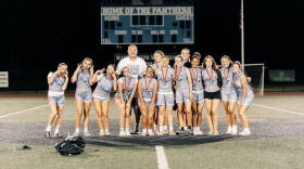 Members of the Johnston Senior High school flag football team.