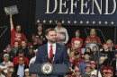 Vice President JD Vance at a political rally in Sharonville, Ohio on Oct. 21, 2026.
