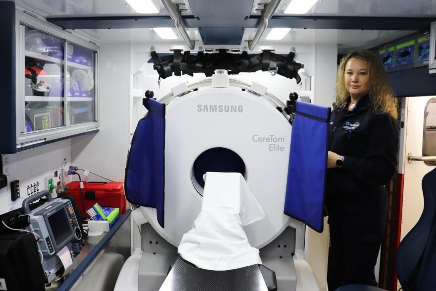 Jessica Sweigart is the CT Technologist on the stroke unit at Ohio Health Riverside Methodist Hospital.