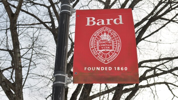 The banner of Bard College