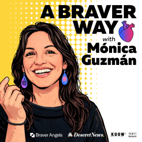 A Braver Way with Mónica Guzmán Logo