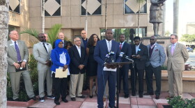 State Rep. Bobby Dubose, from the Fort Lauderdale area, moderated speakers from across Broward County, as they praised Runcie's leadership.