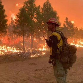Oregon wildfire