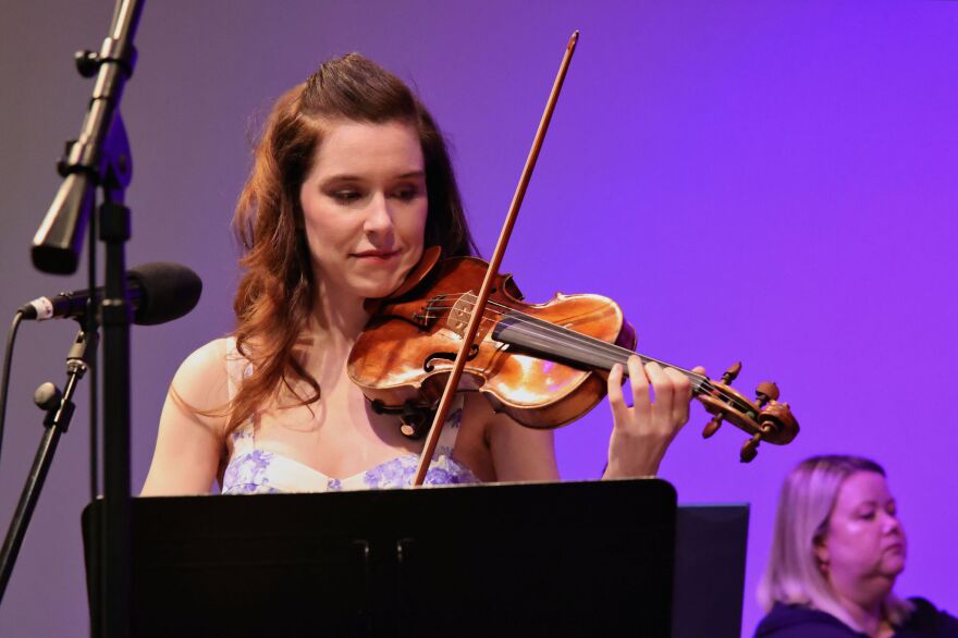 Destiny Ann Mermagen performs at KPR's Live Day on Sept. 15, 2022. (Photo by Jake Jacobson)