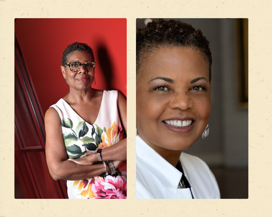 Terri Lee Freeman, Executive Director of the Reginald F. Lewis Musuem and Myrtis Bedolla, Curator of "Afro Futurist Manifesto: Blackness Reimagined."