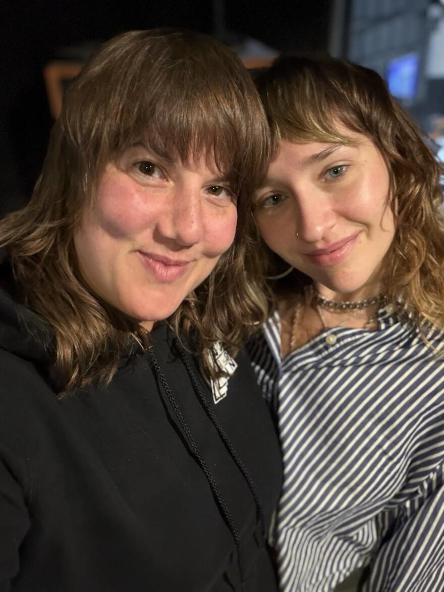 Sarah LaDuke and Al Olender