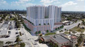 Lake Park officials have questioned whether the 16-story Kelsey on Park apartments would be a good fit for the small-scale character of downtown.