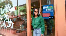 A store participates in Small Business Saturday. (Business Wire)