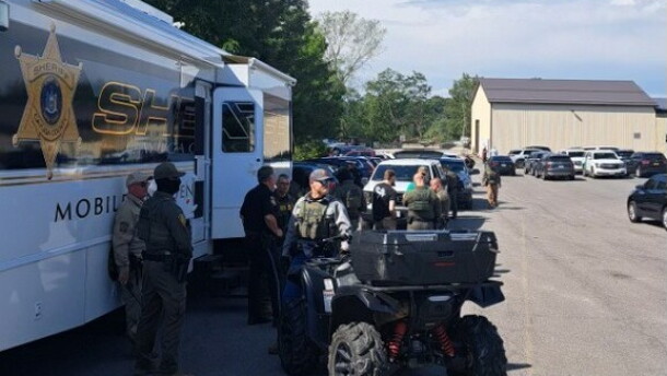 Immigration and Customs Enforcement agents and sheriff's deputies raided the Nutrition Bar Confectioners factory in Cato, NY Thursday September 4, 2025.