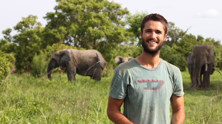 Nick Stadlberger in Africa.