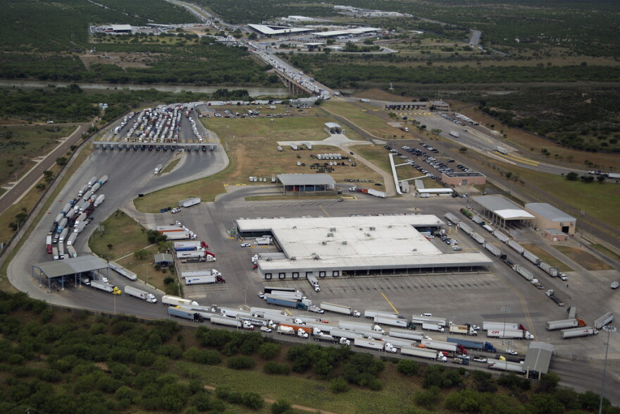 World Trade Crossing International Bridge in Laredo, Texas