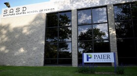 The exterior of Paier College in Bridgeport, Connecticut on May 30, 2024. The for-profit school is facing a state lawsuit over its connections to Stone Academy, another for profit school which closed down amid allegations of unfair and deceptive trade practices. The school has pushed back on the claims.