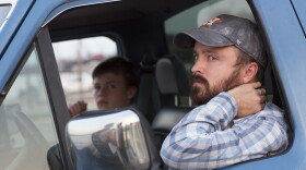 Josh Wiggins and Aaron Paul star in <em>Hellion</em>.