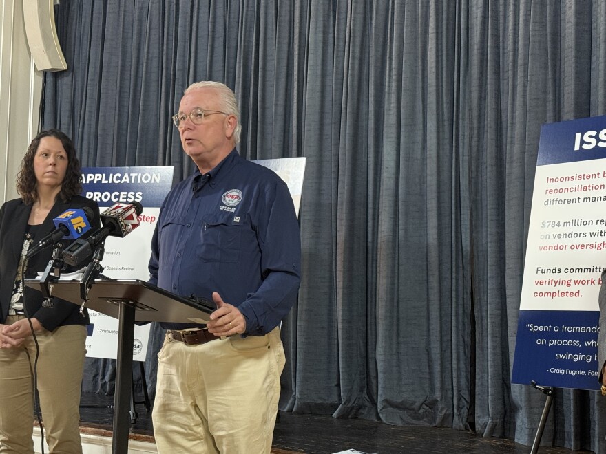 NC State Auditor Dave Boliek released a report on the NC Office of Recovery and Resiliency's