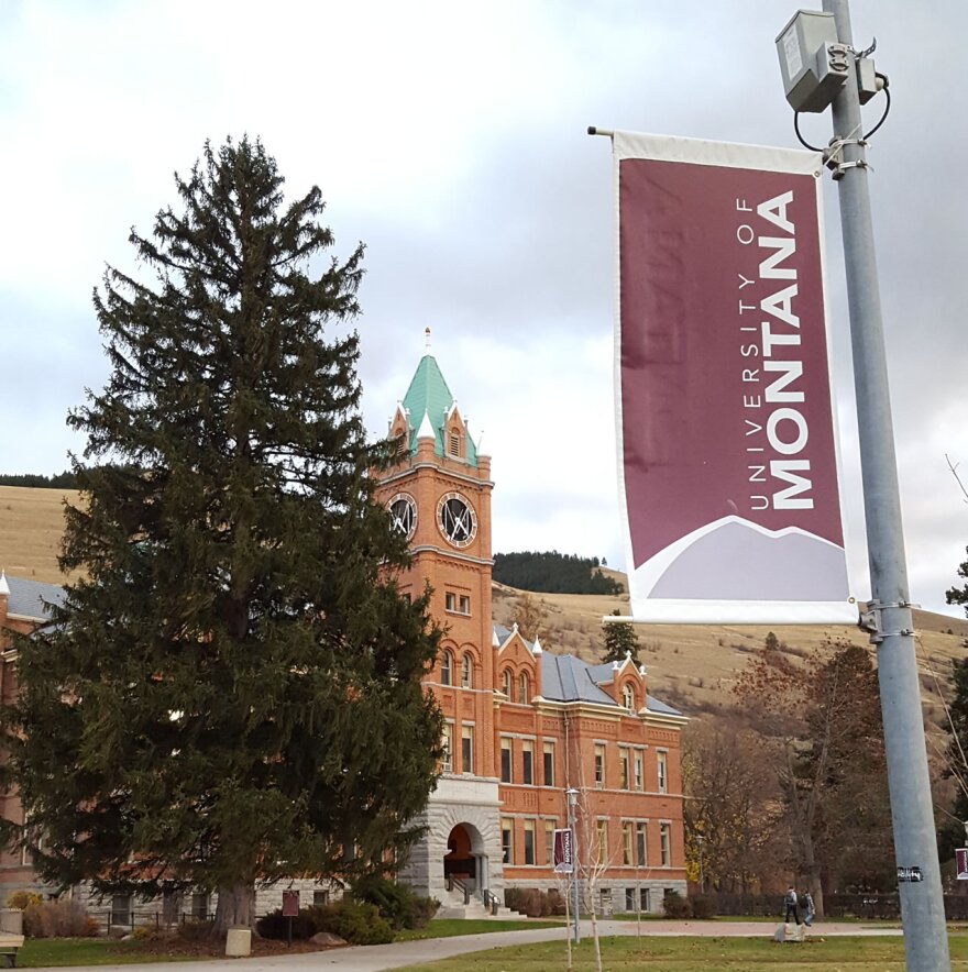 University of Montana's Main Hall.