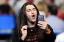 Scott Presler arrives before Republican presidential nominee former President Donald Trump speaks at a campaign rally in State College, Pa., Saturday, Oct. 26, 2024.