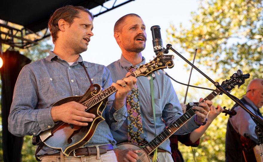 Possum Creek Ramblers performs at the Wagner Subaru Outdoor Experience on October 4, 2026.