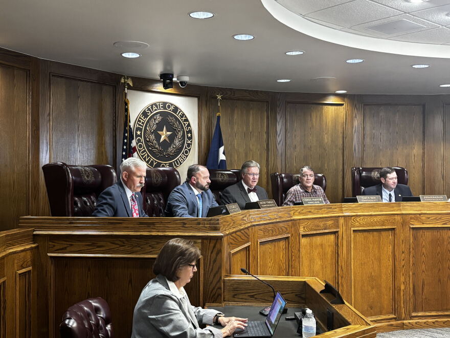 Lubbock County Commissioners Court meets on September 21, 2026
