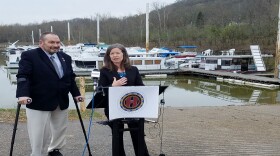 Hamilton County commissioners Denise Driehaus and Todd Portune talk about the county's proposal to restructure the Metropolitan Sewer District.