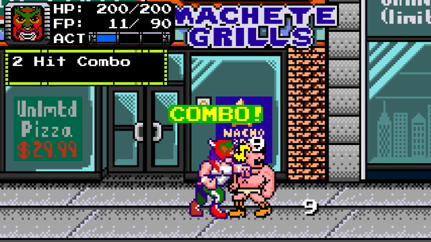 A screenshot from <em>Treachery in Beatdown City.</em>