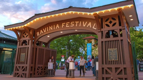 Tyler Gate at the Ravinia Festival