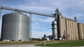 A grain elevator in White County.