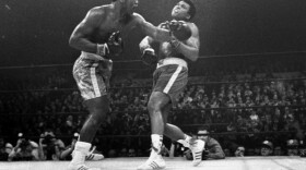 March 8, 1971: Joe Frazier, left, hits Muhammad Ali during the 15th round of their heavyweight title bout — the "Fight of the Century" Â at New York's Madison Square Garden.