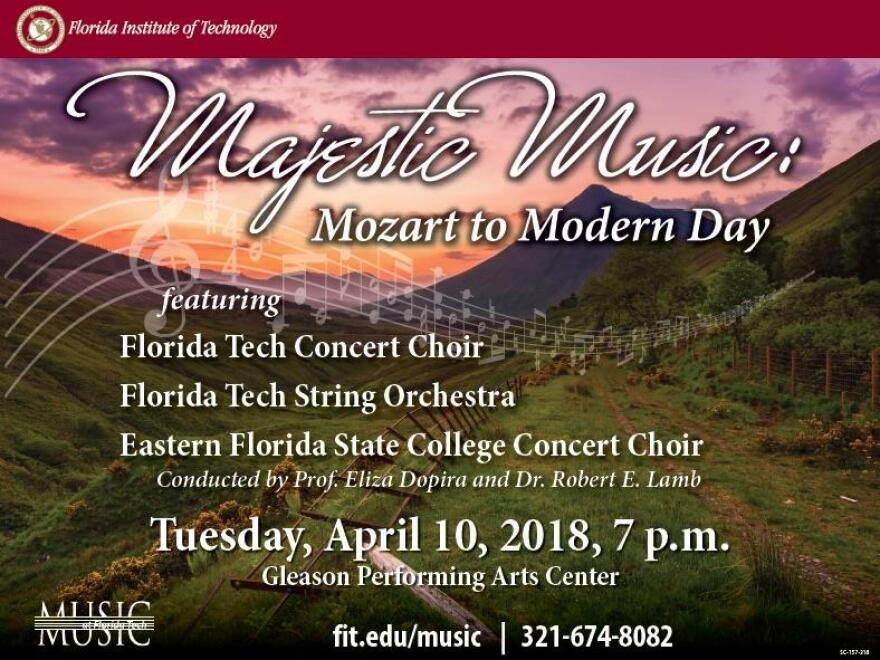Majestic Music: Mozart to Modern Day Poster